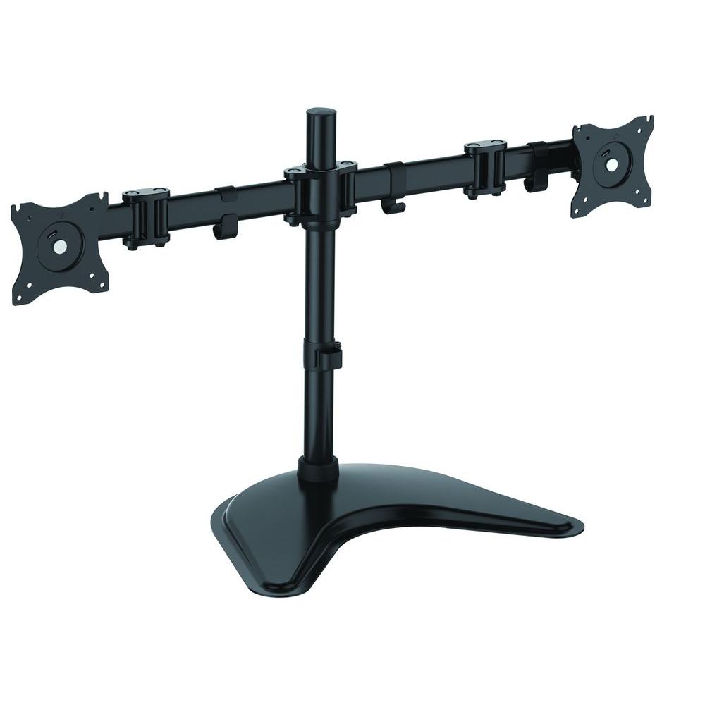 Inland Dual Monitor Desk Mount Arm for 13 in. 27 in. Screens, Holds 2