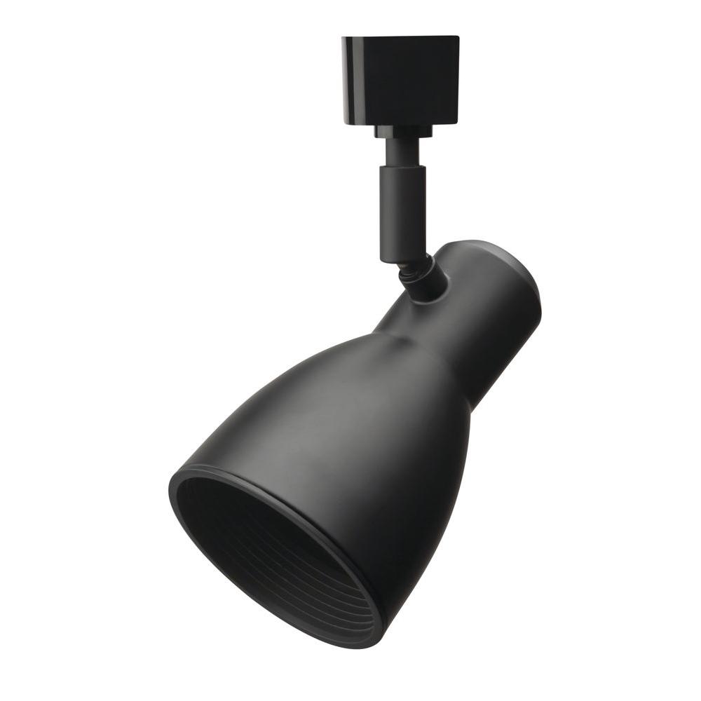 Hampton Bay R20 Black Step Cylinder Track LightingEC735BK The Home Depot