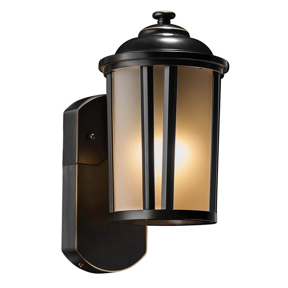 Maximus Traditional Smart Security Companion 1-Light Bronze Motion Activated... by Maximus