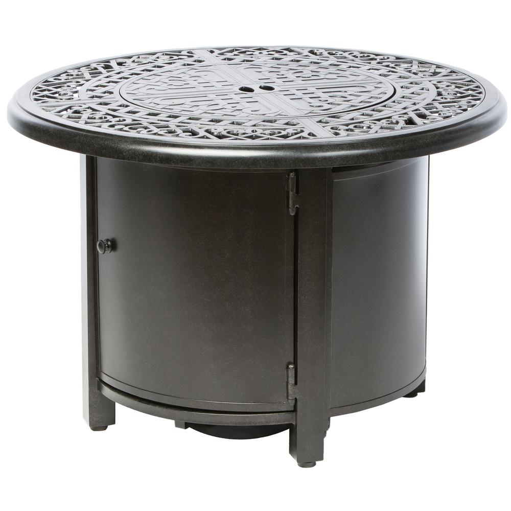 Aluminum Fire Pits Outdoor Heating The Home Depot