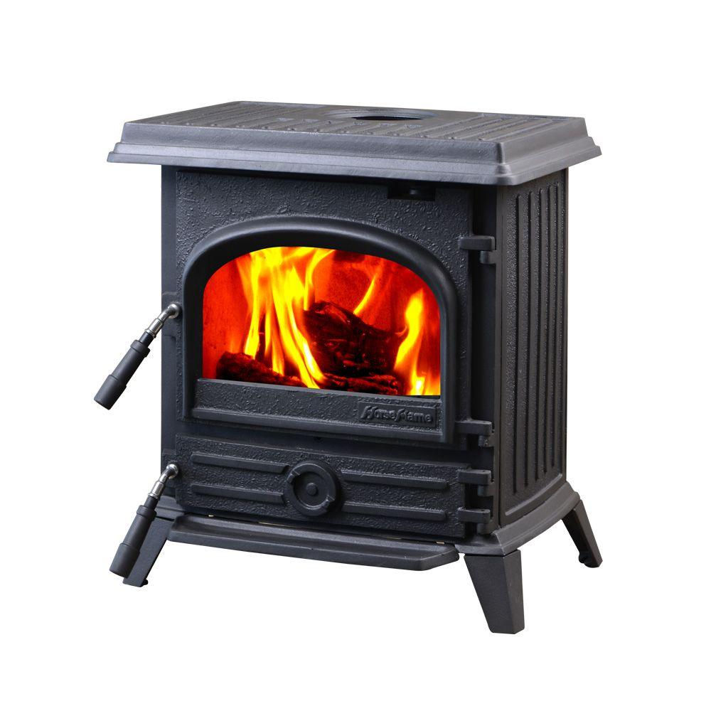 Hi Flame 1200 Sq Ft Pony Small Wood Burning Stove Hf517ubpb