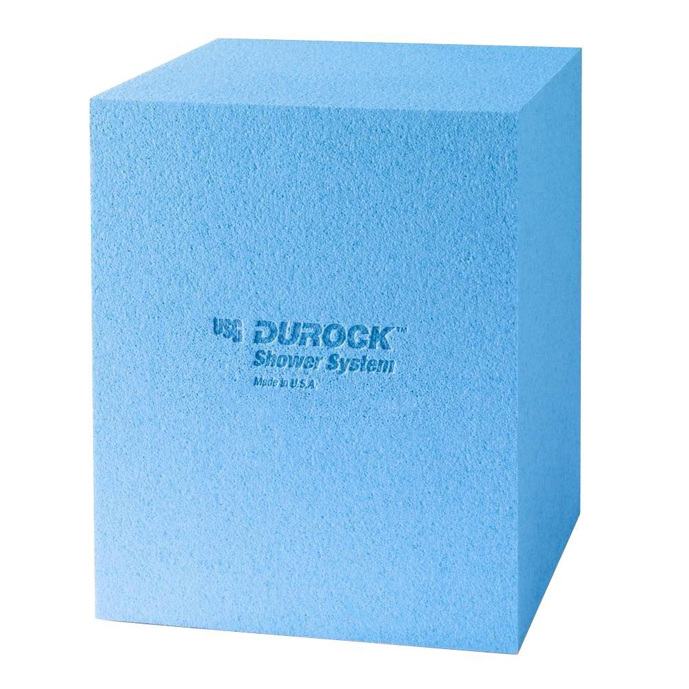 Usg Durock Brand 16 In X 16 In X 20 In Shower Bench 170139