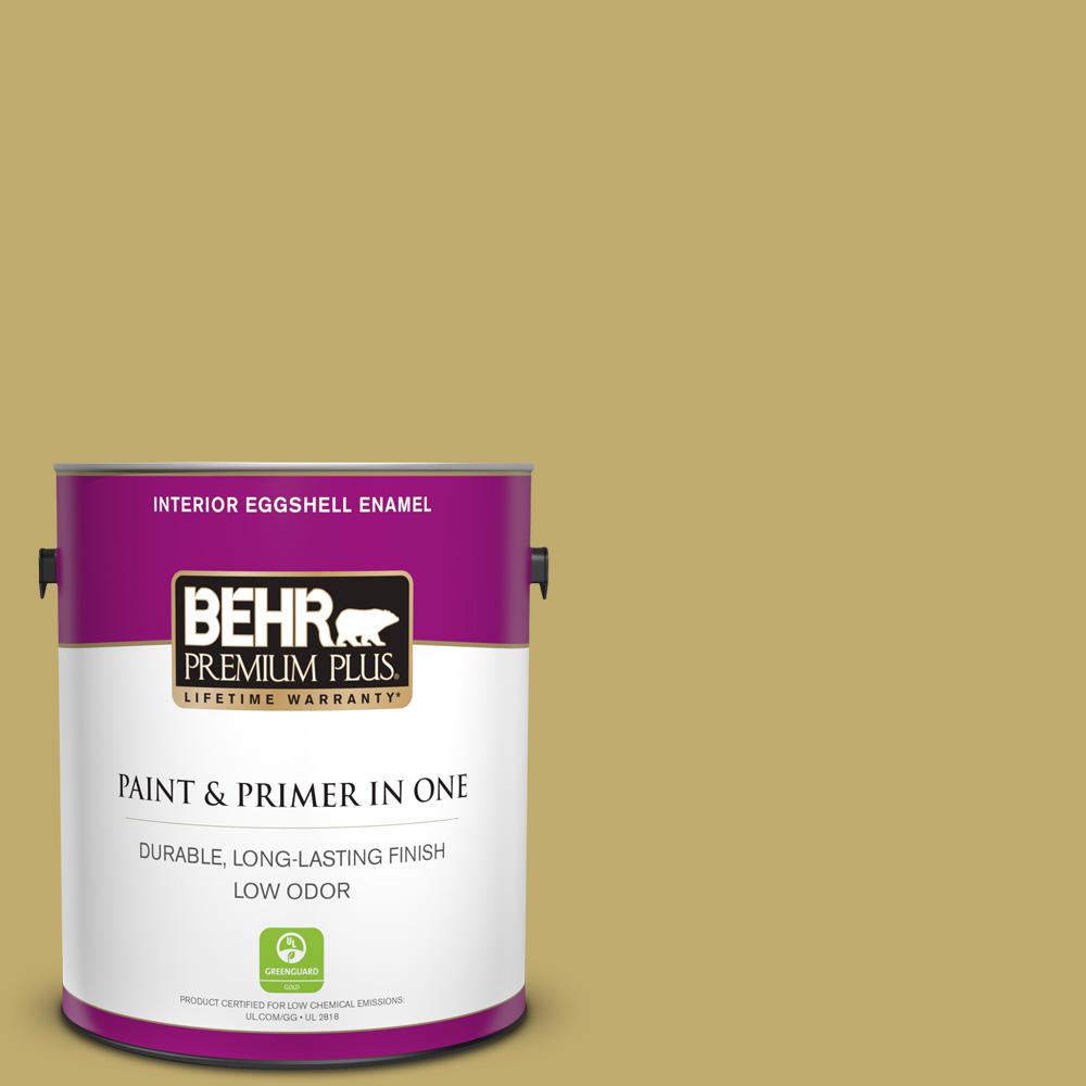 Behr Premium Plus 1 Gal M310 5 Chilled Wine Eggs Enamel Low M310 5 Chilled Wine Eggs Enamel Low Odor Interior Paint And Primer In One