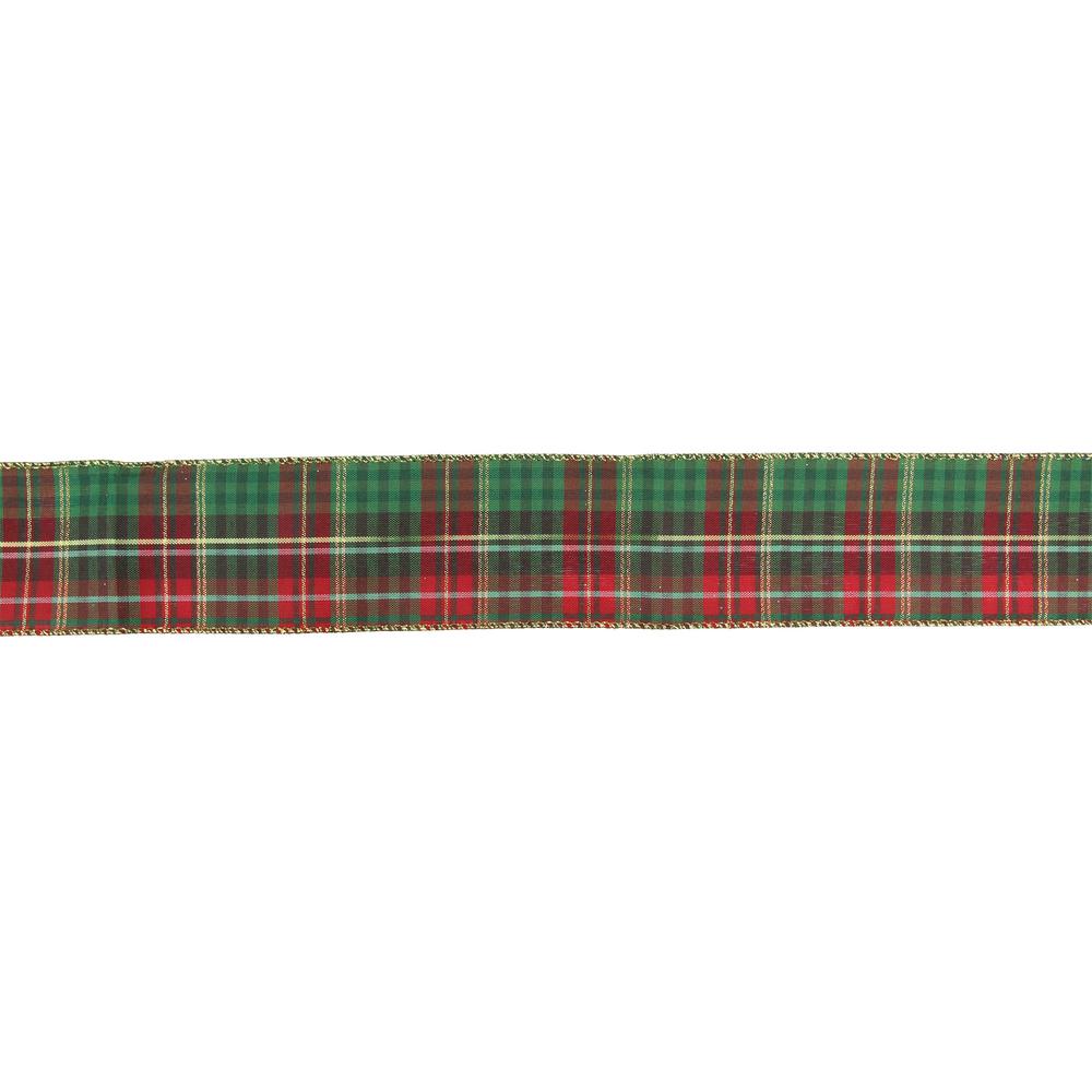 plaid ribbon