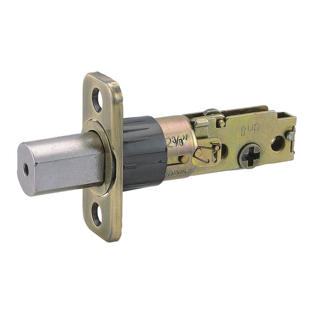 Design House Universal Antique Brass 6 Way Replacement Deadbolt