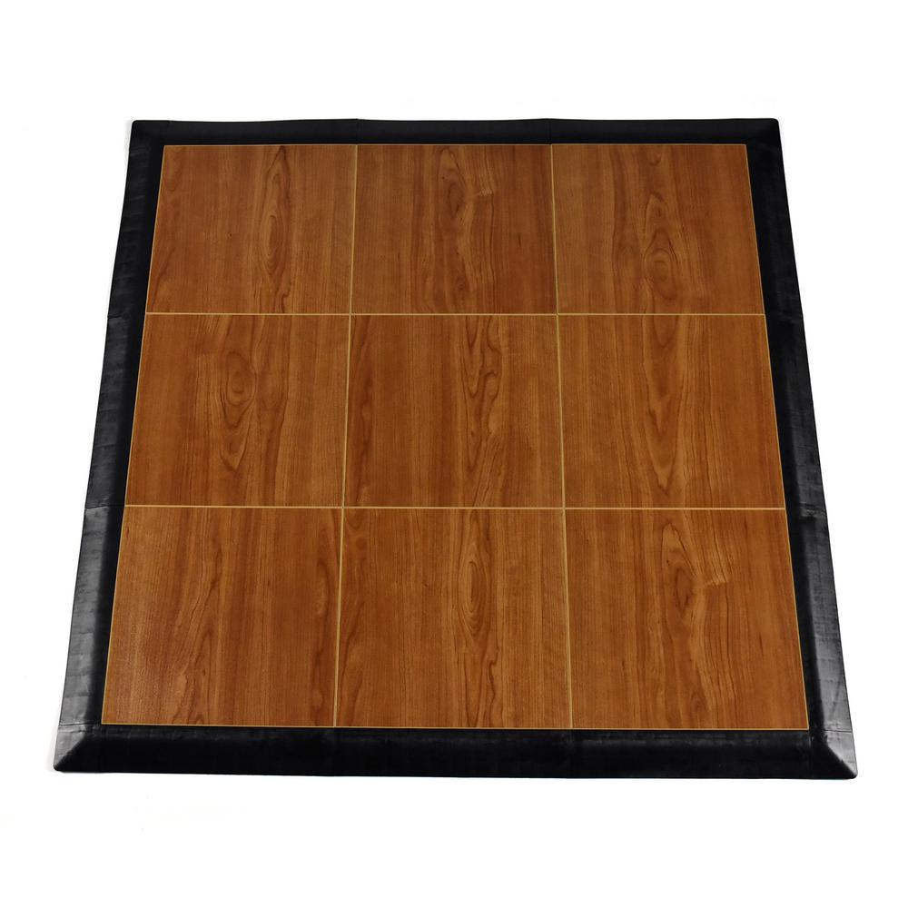 Wood Concrete Floating Interlocking Vinyl Tile Flooring