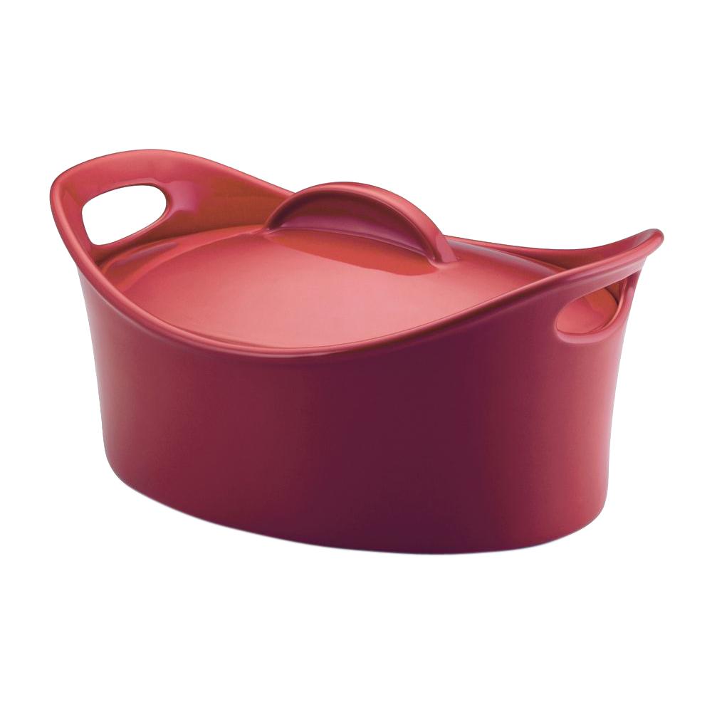 Microwave Safe Rachael Ray The Home Depot Ceroval 4 25 Qt Cerole Dish With Lid