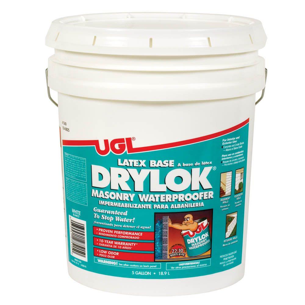 DRYLOK 1 gal. White Masonry Waterproofer-27513 - The Home Depot DRYLOK 1 gal. White Masonry Waterproofer-27513 - The Home Depot