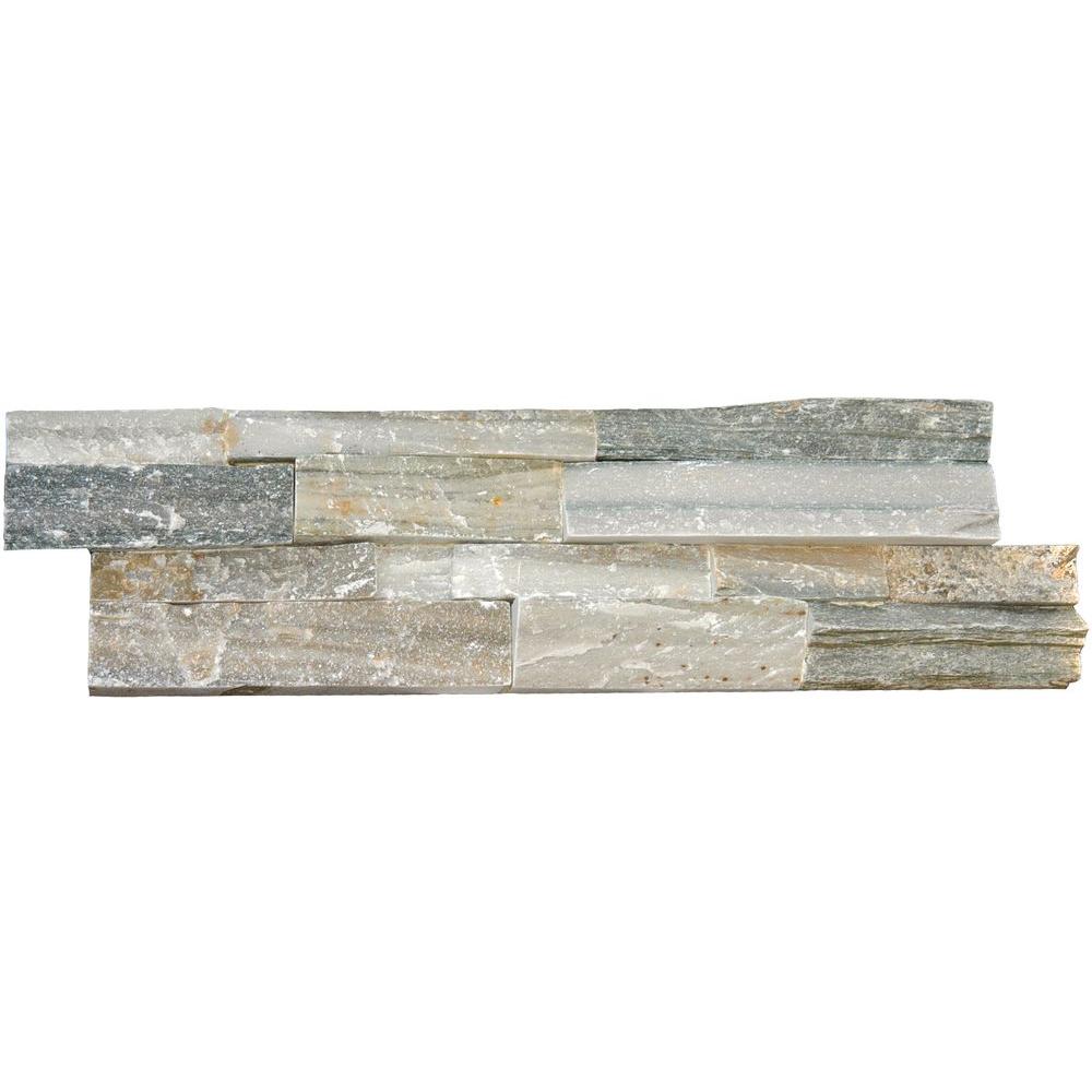 Msi Sierra Blue Ledger Panel 6 In X 24 Natural Quartzite Wall Msi Sierra Blue Ledger Panel 6 In X 24 Natural Quartzite Wall Tile