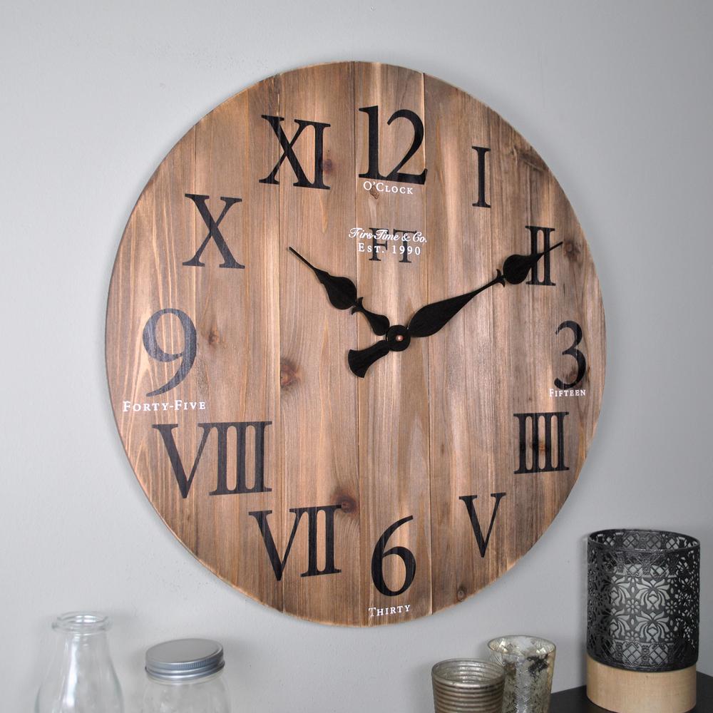 rustic wall clocks for cabins