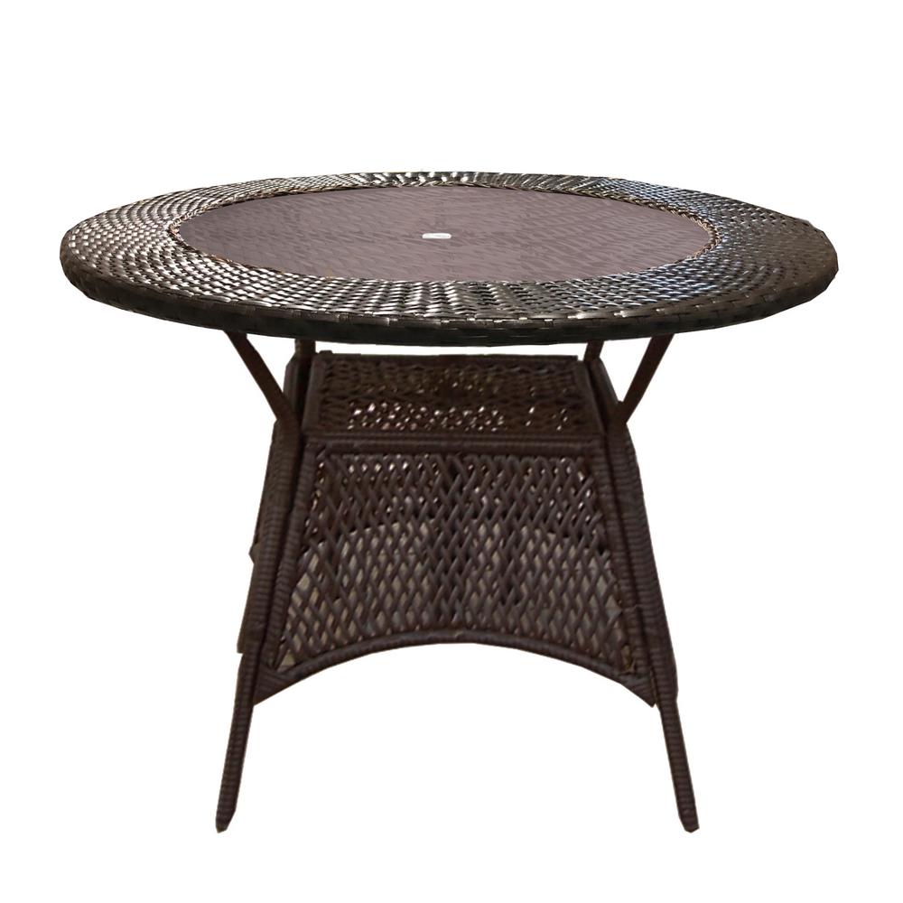 Round Glass Outdoor Dining Table Off 67, Round Glass Top Patio Table