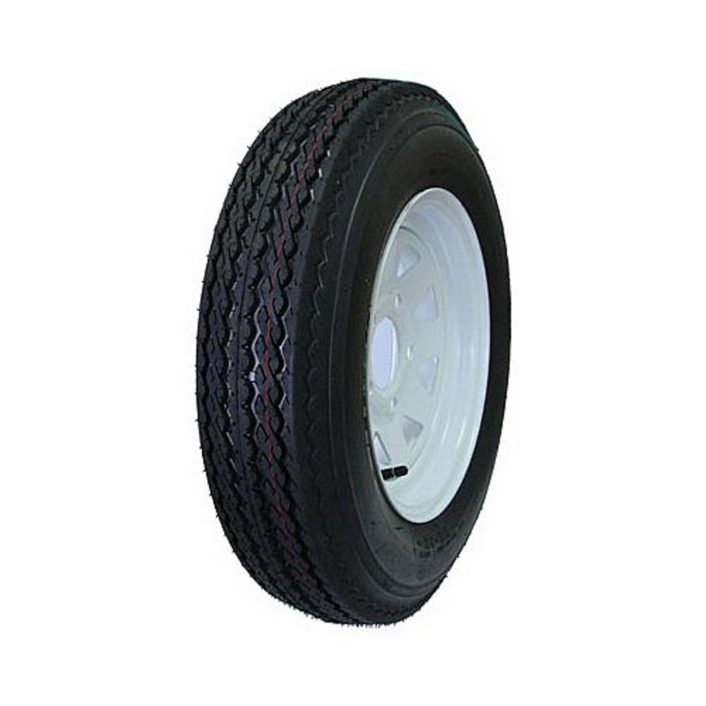 HiRun 5 Hole 60 PSI 4.8 in. x 12 in. 4Ply Tire and Wheel Assembly