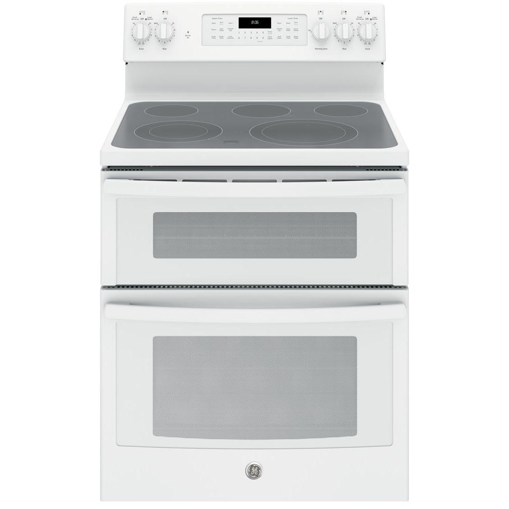 Ge 6 Cu Ft Double Oven Electric Range With Self Cleaning Specifications