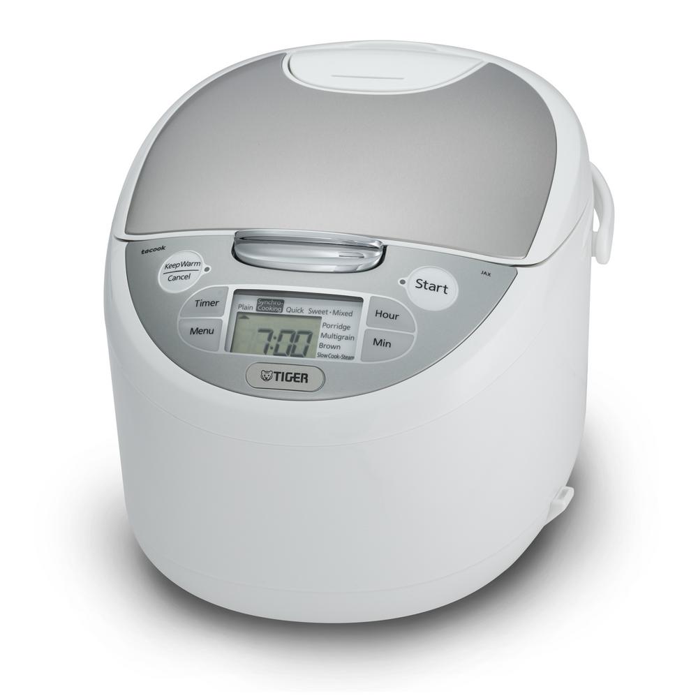 Tiger 10 Cup Micom Rice Cooker With Tacook Cooking Plate Jax S18u The