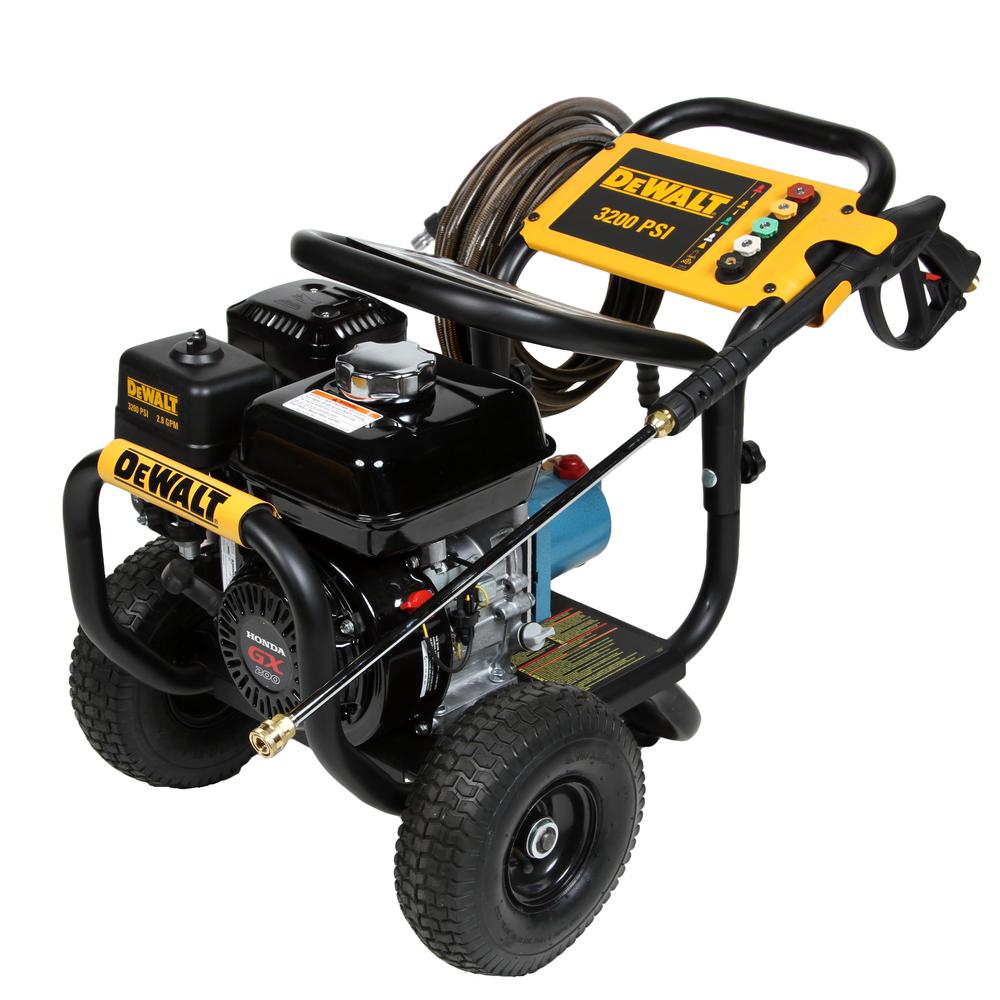 Dewalt 3200 PSI 3.2 GPM Gas Pressure Washer Powered by HONDA by DEWALT