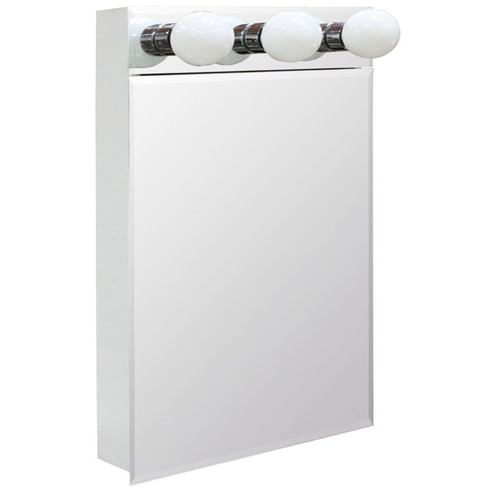 Glacier Bay 16 In W X 28 H Lighted Frameless Beveled Bathroom Lighted Frameless Beveled Bathroom