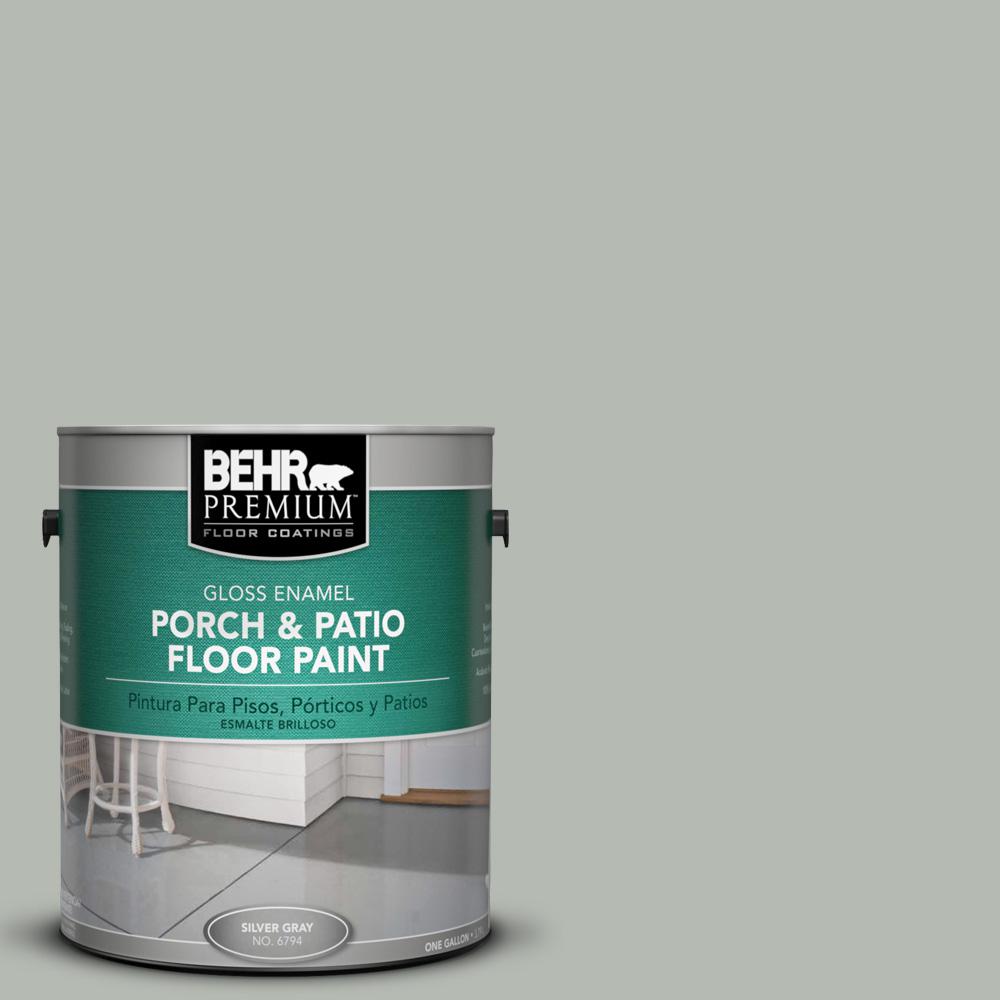 BEHR Premium 1 gal. N3604 Battleship Gray Gloss Interior