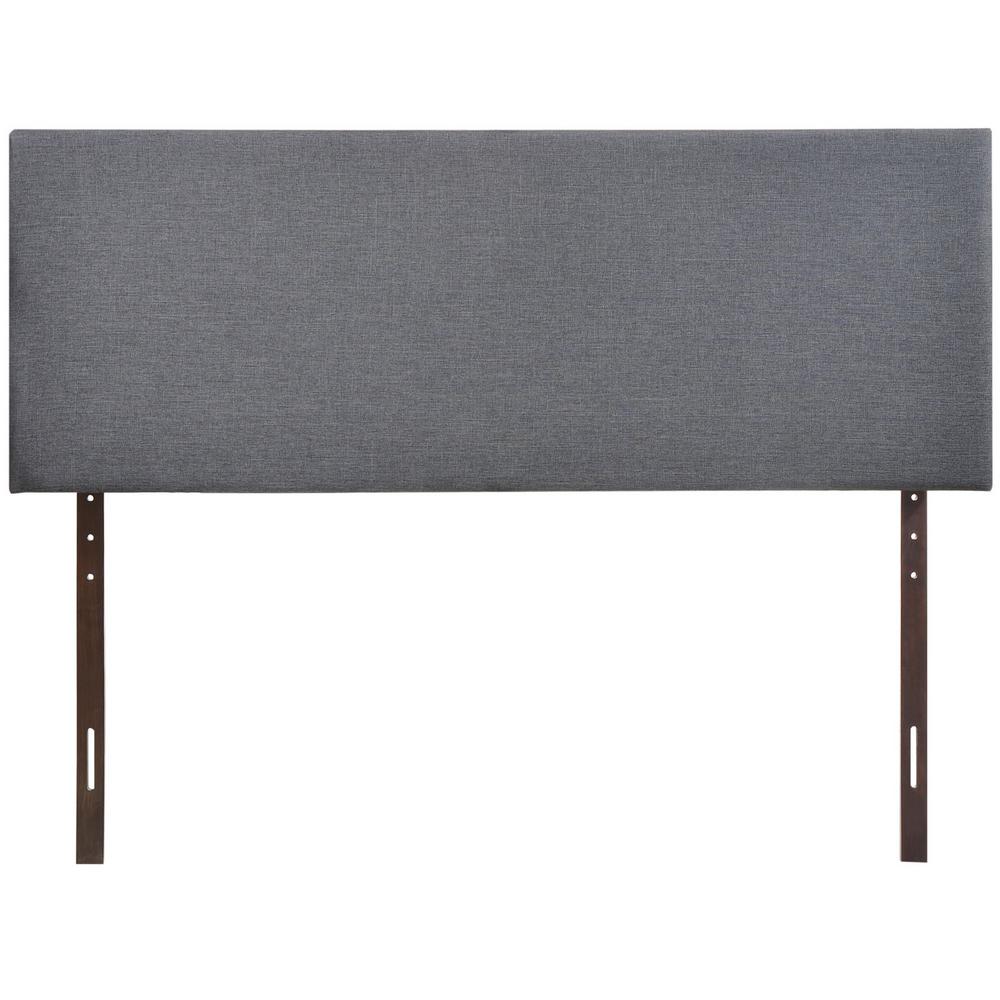 Modway Region Smoke Queen Upholstered Headboard Mod 5211 Smk The Modway Region Smoke Queen Upholstered Headboard