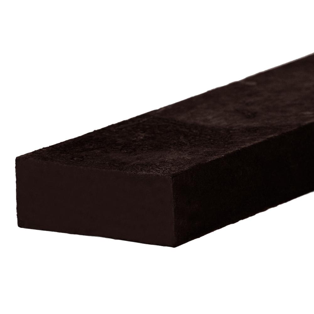 BestPLUS 2 in. x 4 in. x 12 ft. Recycled Plastic Brown Lumber (G-Grade 2 X 4 Recycled Plastic Lumber