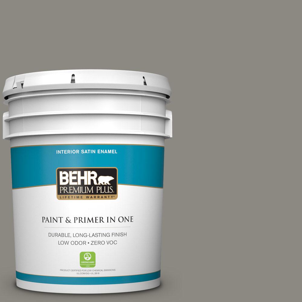 BEHR Premium Plus 5gal. BXC55 Concrete Sidewalk Satin Enamel
