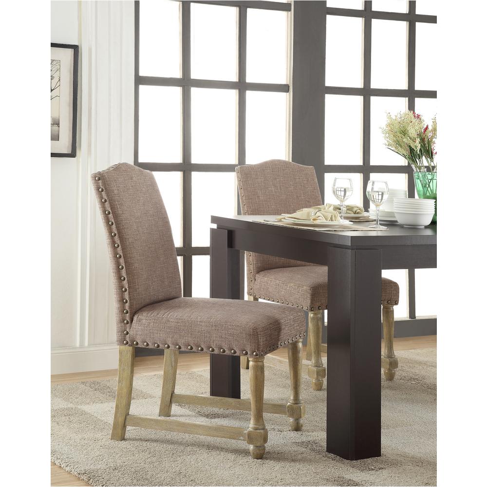 Ave Six Kingman Chocolate Dining Chair KMN R25 The Home Depot