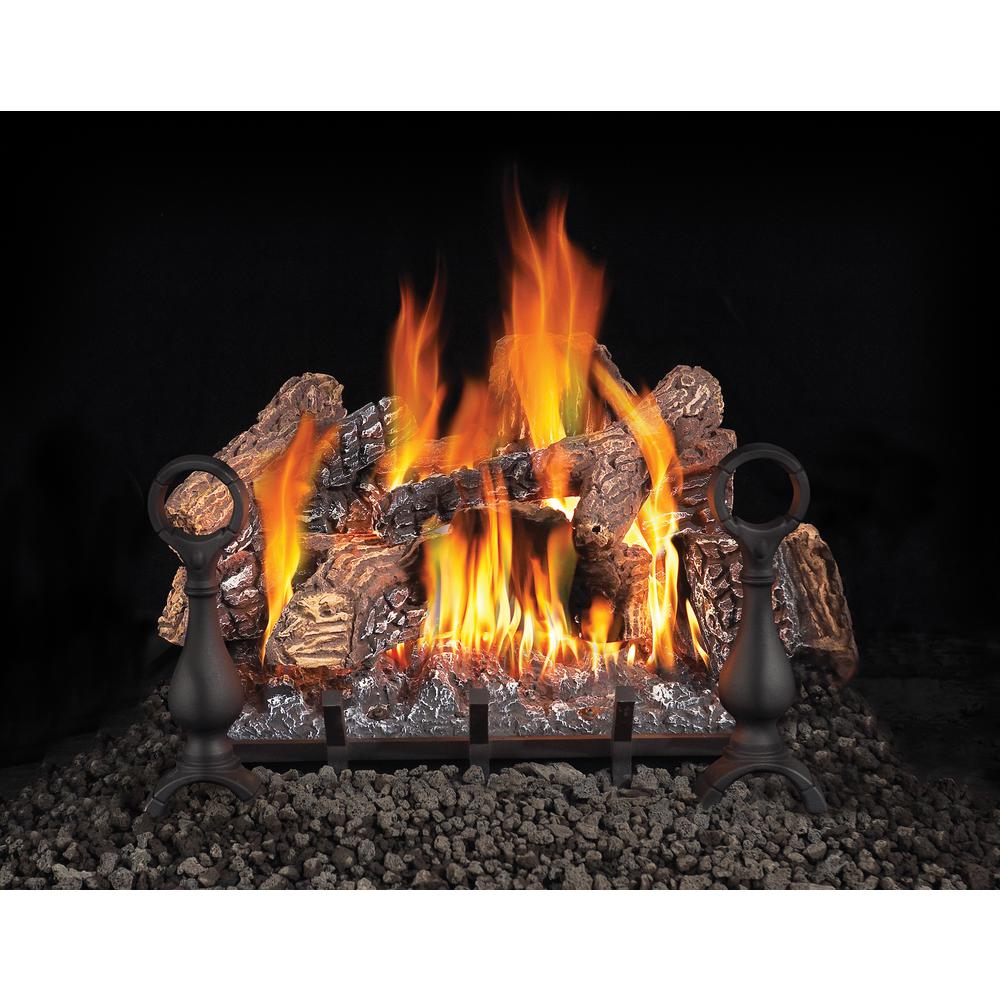 NAPOLEON 18 in. Vented Natural Gas Log Set with Electronic ...