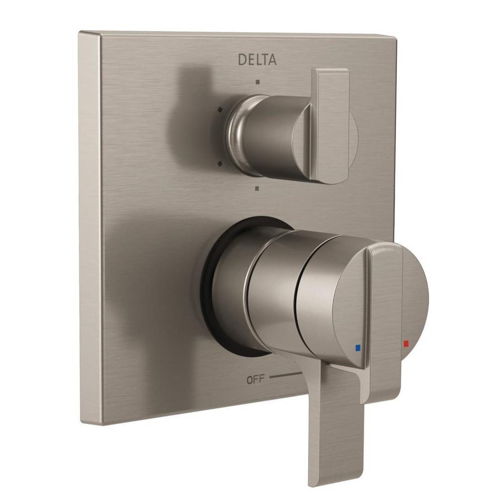 Delta Ara Modern 2Handle WallMount Valve Trim Kit with 6Setting