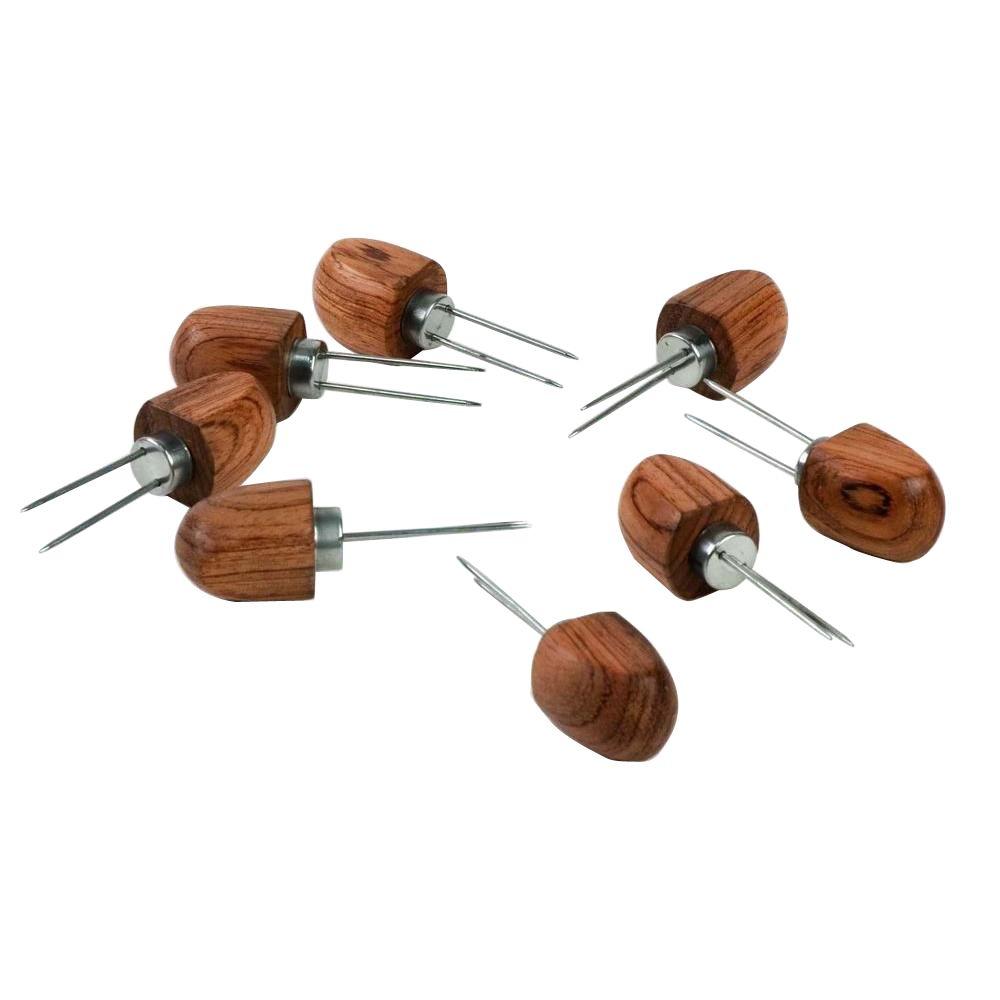 Charcoal Companion Corn Holders Rosewood (Set of 8)CC5083 The Home