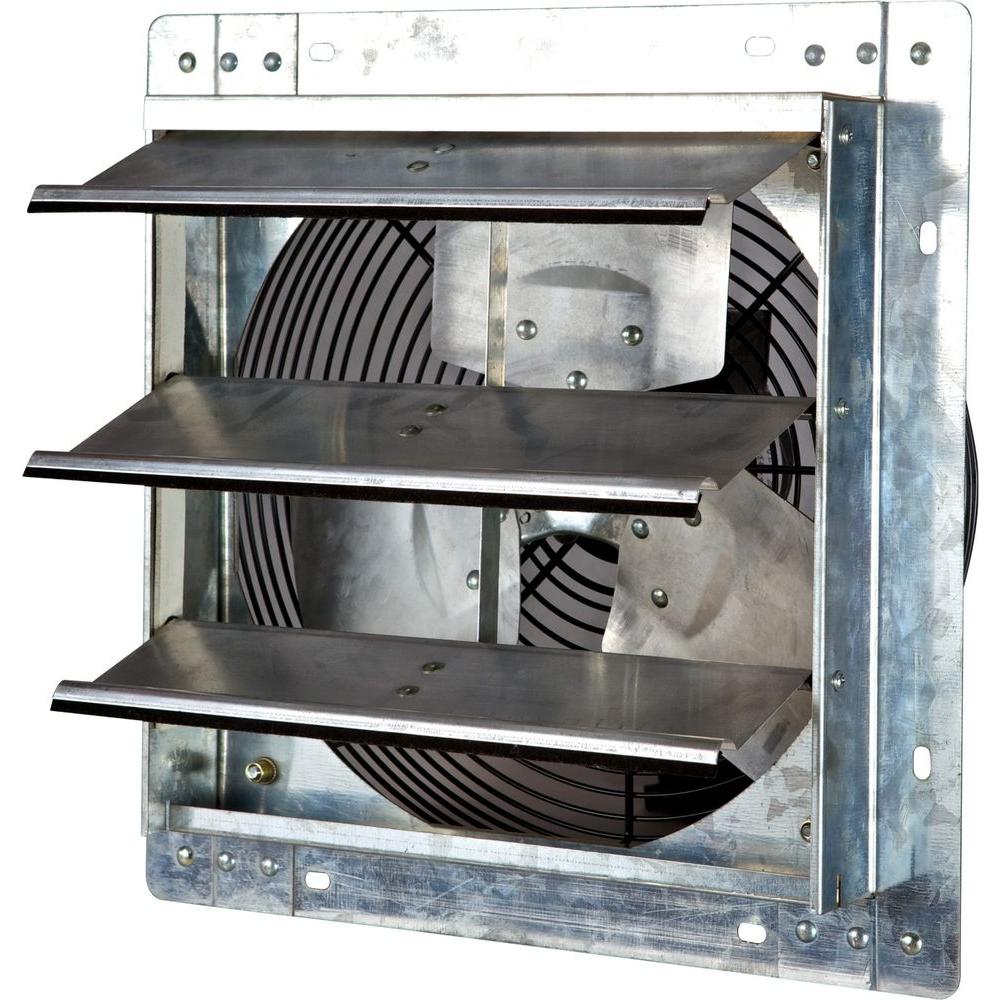 Iliving 800 Cfm Power 12 In Variable Speed Shutter Exhaust Fan