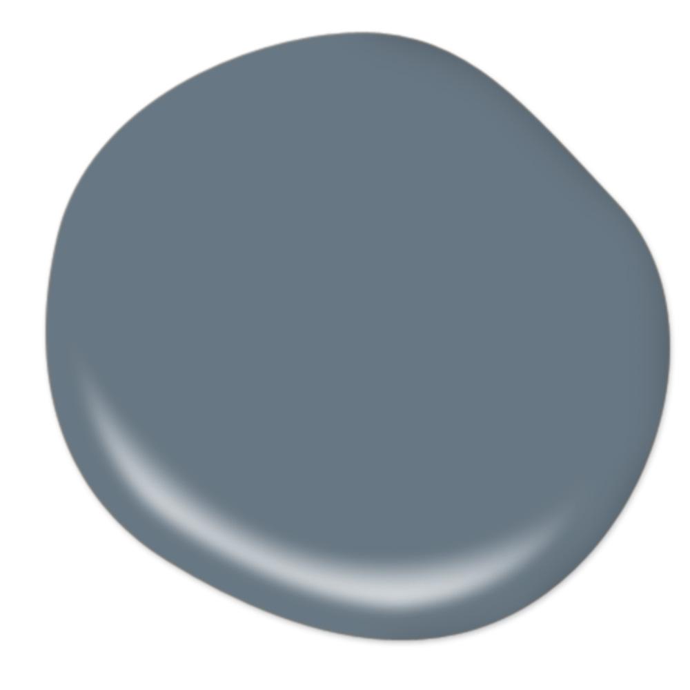 Behr Hypnotic paint color - a gorgeous medium denim blue color.