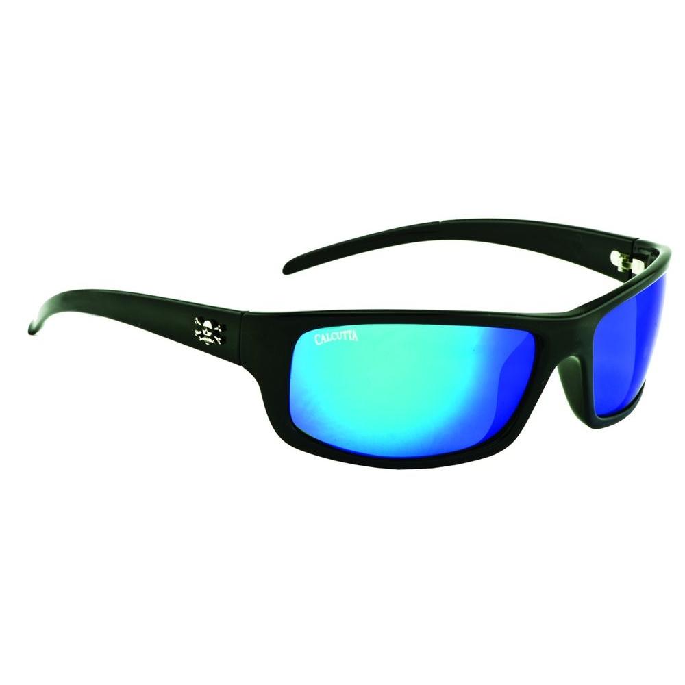 Black Frame Prowler Sunglasses with Blue Mirror LensesPR1BM The Home Depot