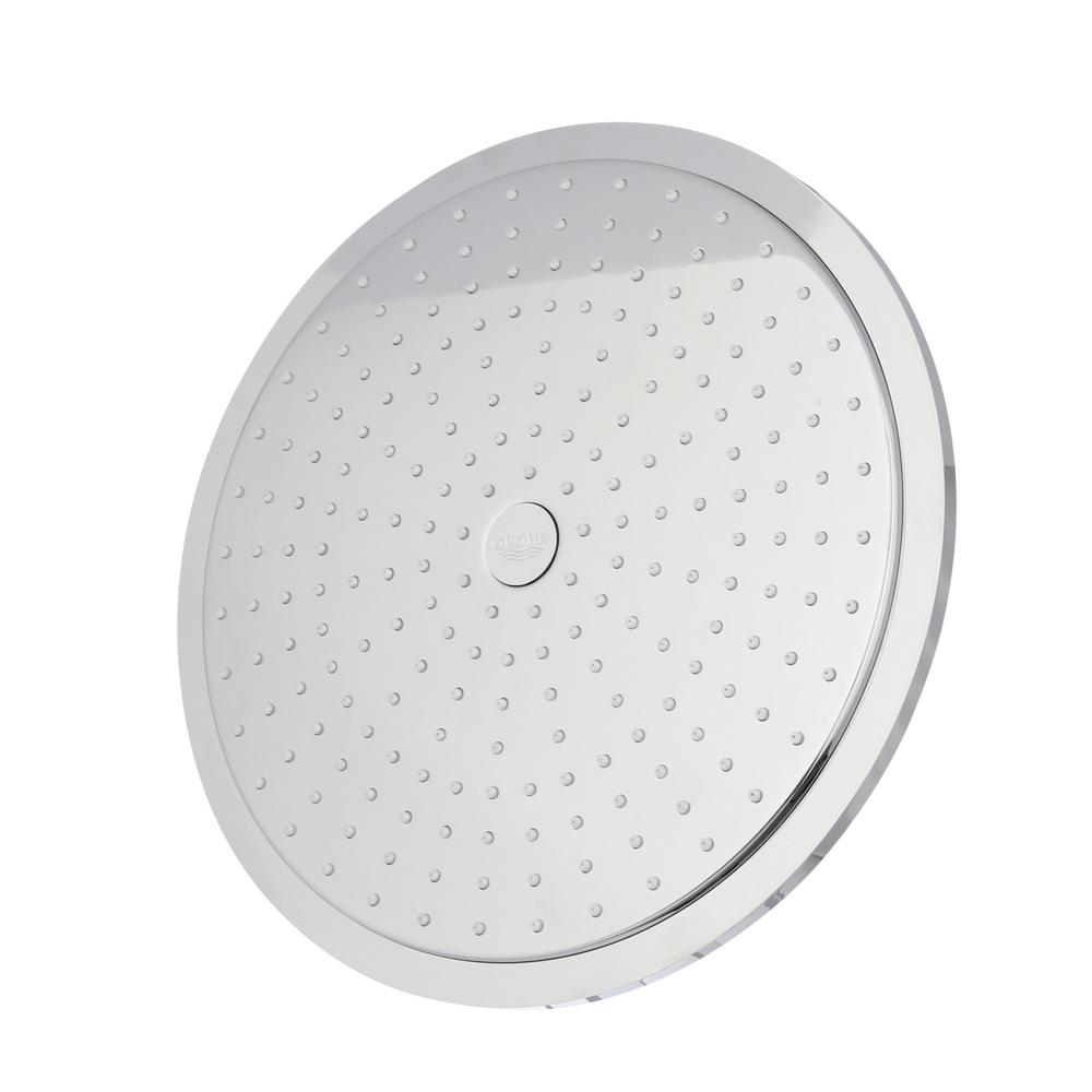Grohe Rainshower 1 Spray 12 In Fixed Shower Head Starlight Chrome Grohe Rainshower 1 Spray 12 In Fixed Shower Head Starlight Chrome