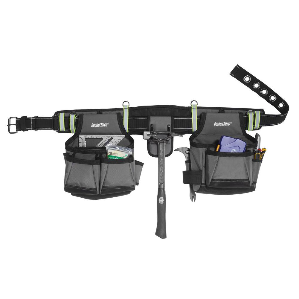 BUCKET BOSS 37 in. 28Pocket 3Bag Framers Rig in Digital55185DIGC
