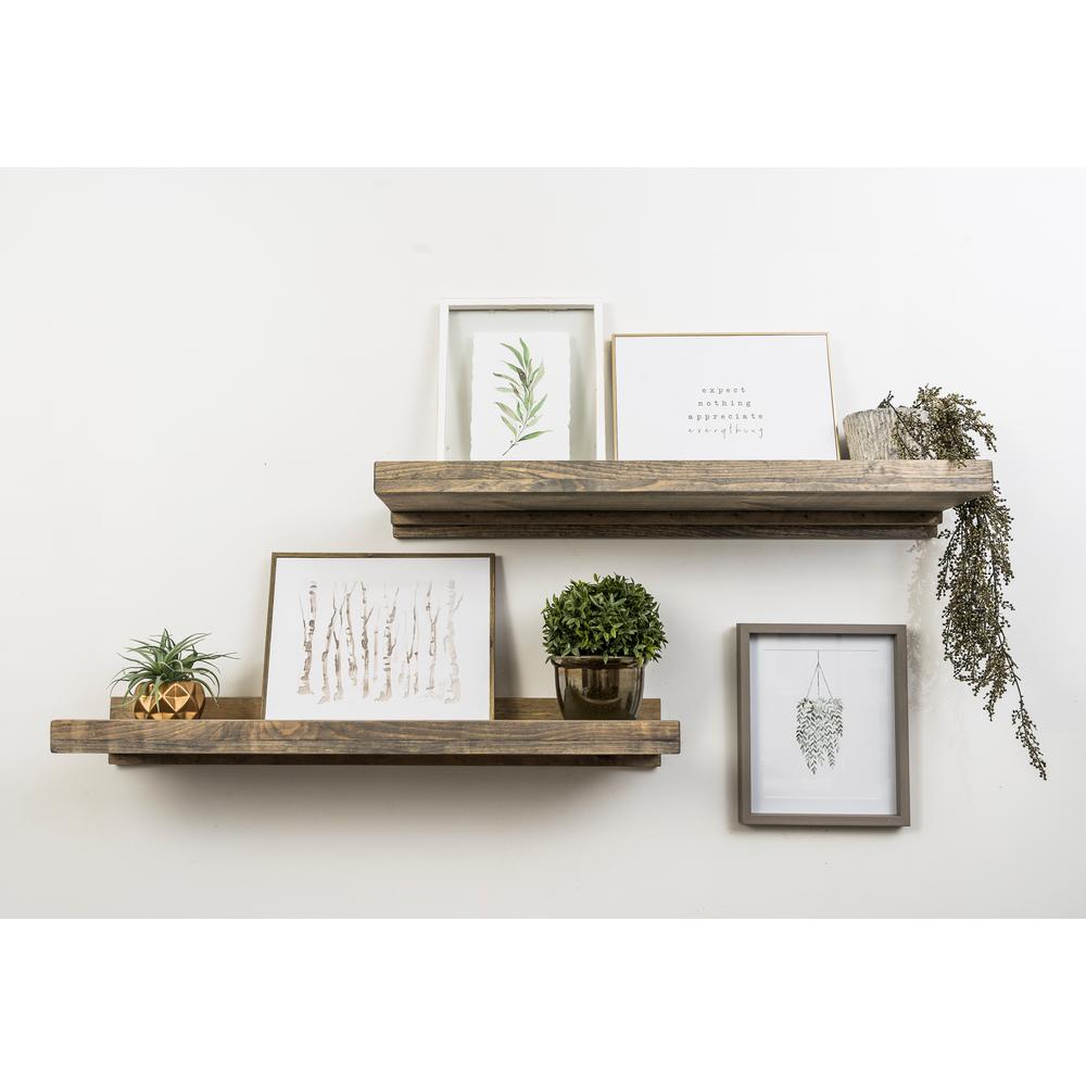 Floating Shelf Decorative Shelving Accessories Shelving The Home Depot