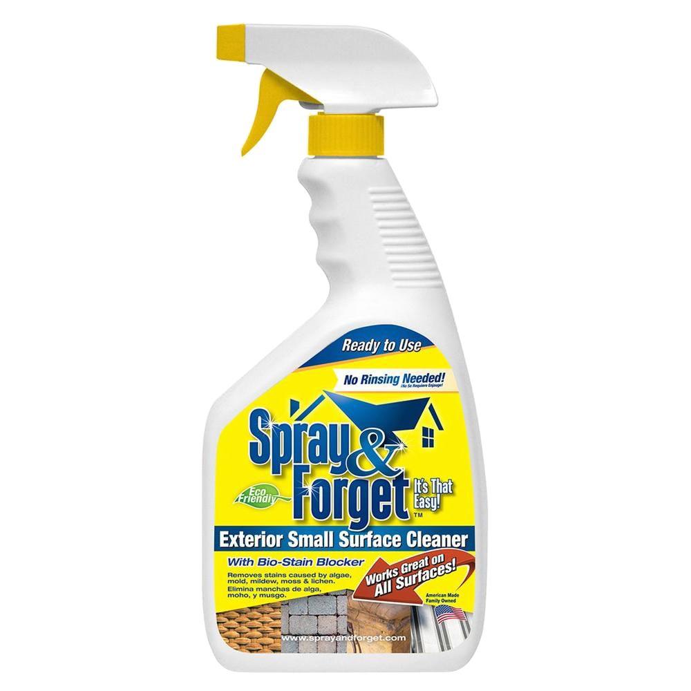 Spray Forget 32 Oz Exterior Algae Mold Moss Lichen Cleaner Ready