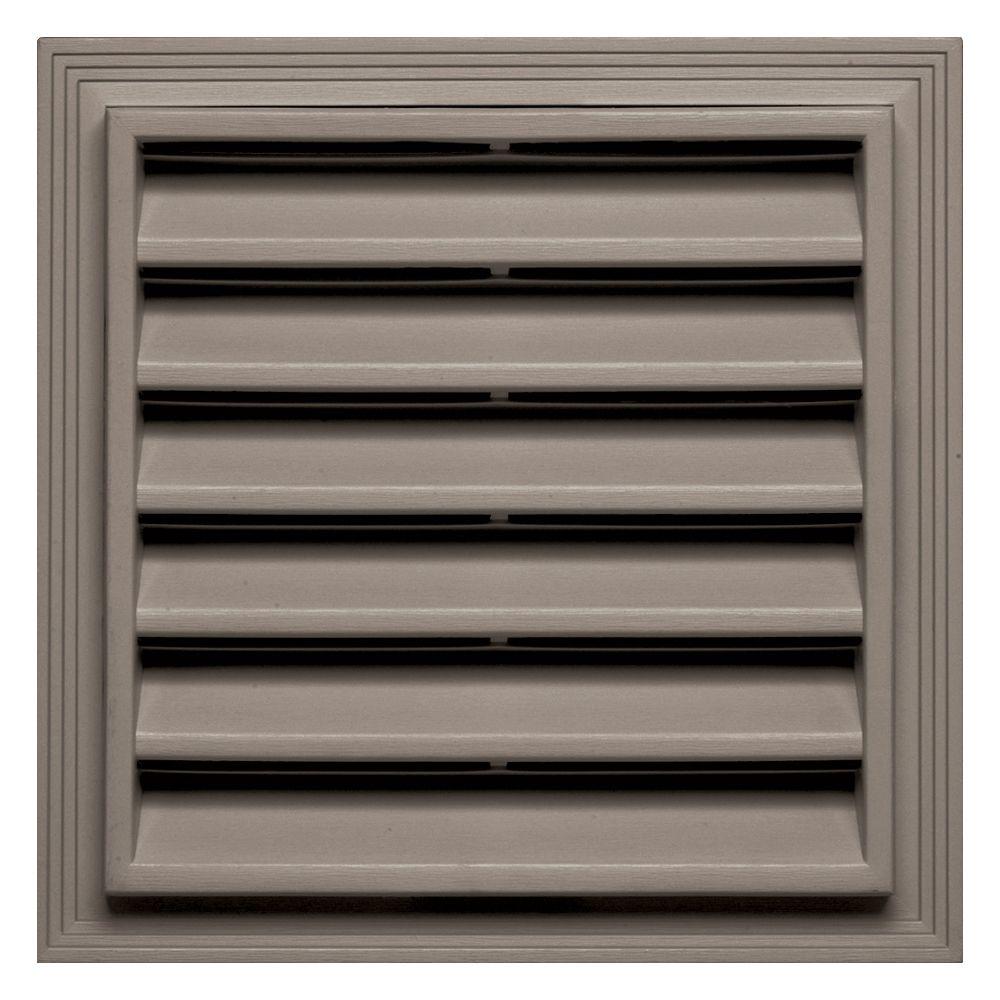 Builders Edge 120061824008 18" X 24" Rectangular Vent 008, Clay