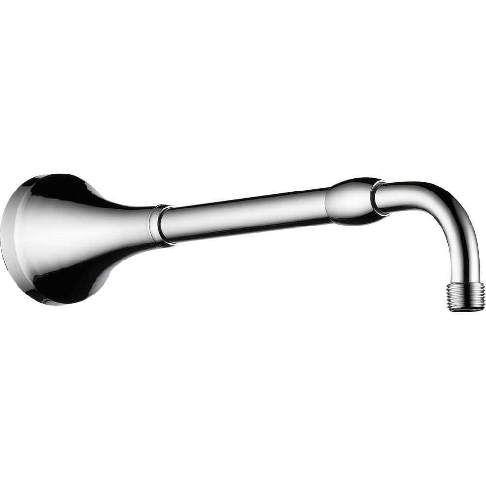 Delta Extendable 13 22 In Shower Arm In Chrome U6930 The Home Depot   Chrome Delta Shower Arms Slide Bars U6930 64 1000 