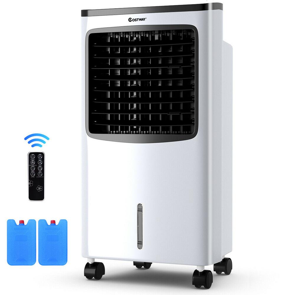 Costway Portable  Cooler Fan Filter Humidify Anion W/ Remote Control