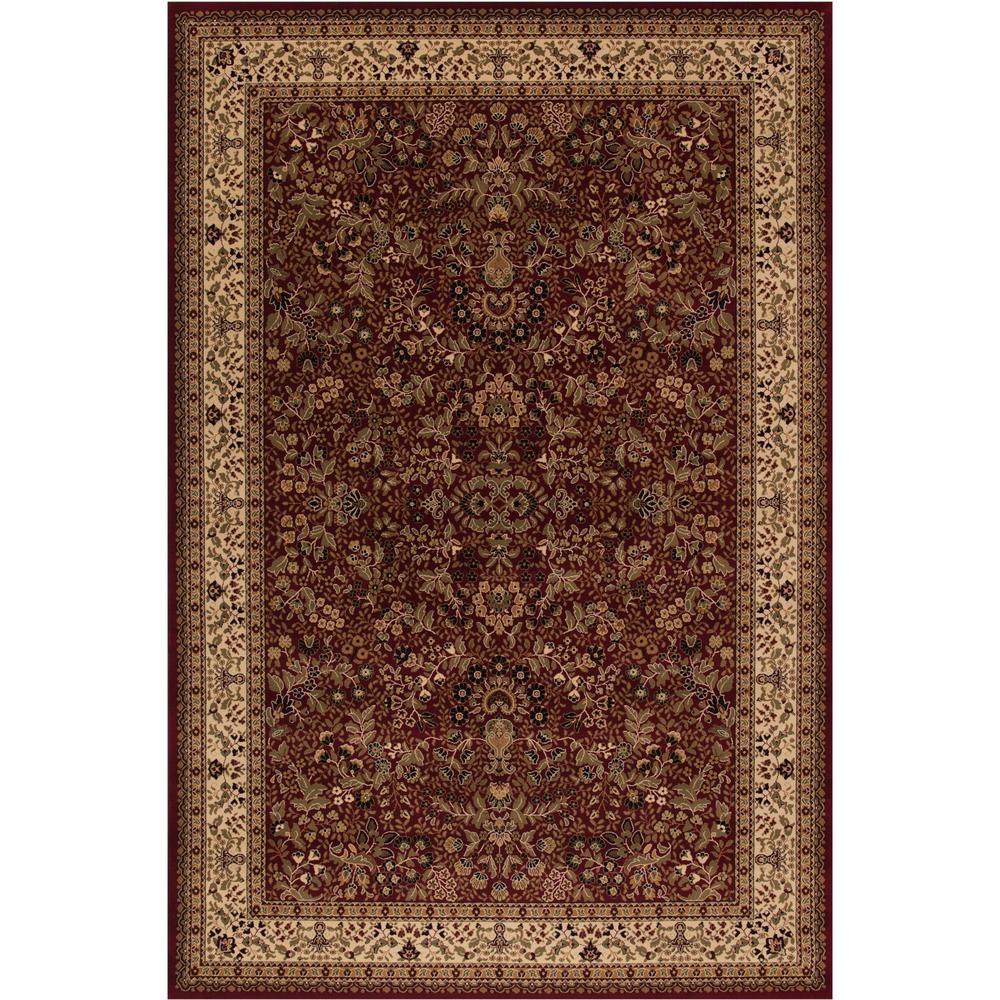 Concord Global Trading Persian Classics Sarouk Red 8 Ft X 11 Ft