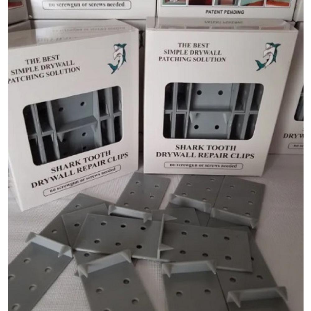 Unbranded Sharktooth Drywall Repair Clips 16 Piece Per Box Jmb001 The Home Depot