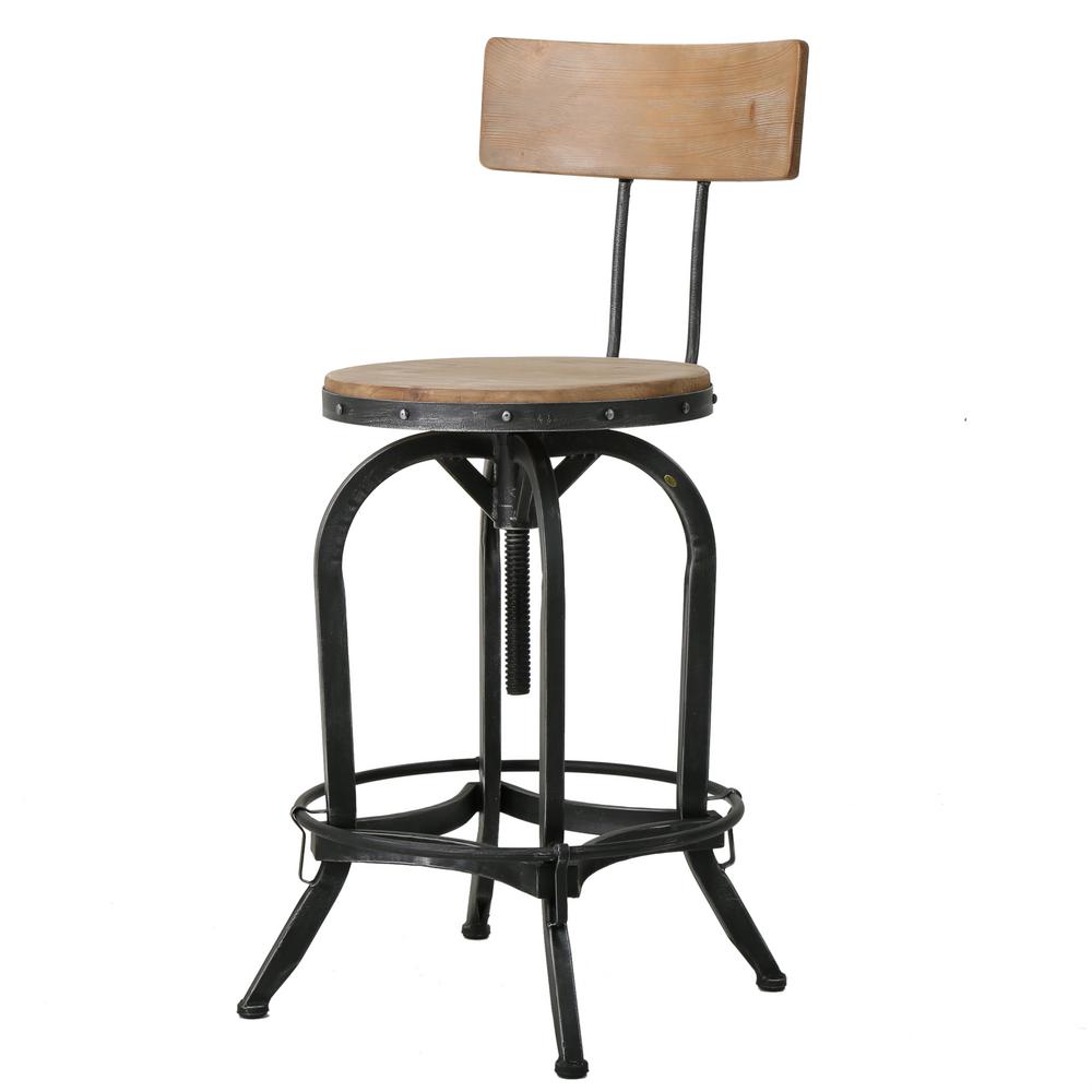 Noble House 39 In Ximen Antique Adjule Bar Stool 296928 The Ximen Antique Adjule Bar Stool 296928 The Home Depot