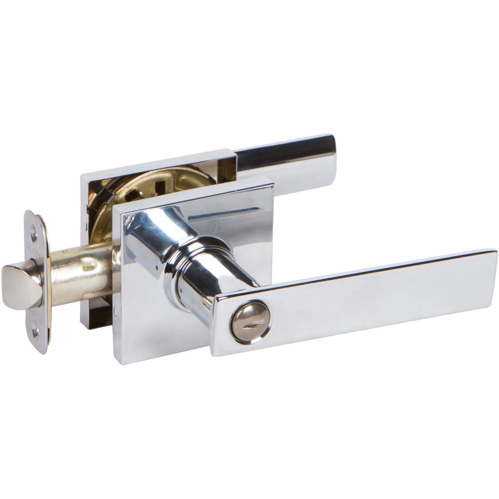Delaney Hardware D54526 VL Privacy Lever Chrome deadbolt Lock