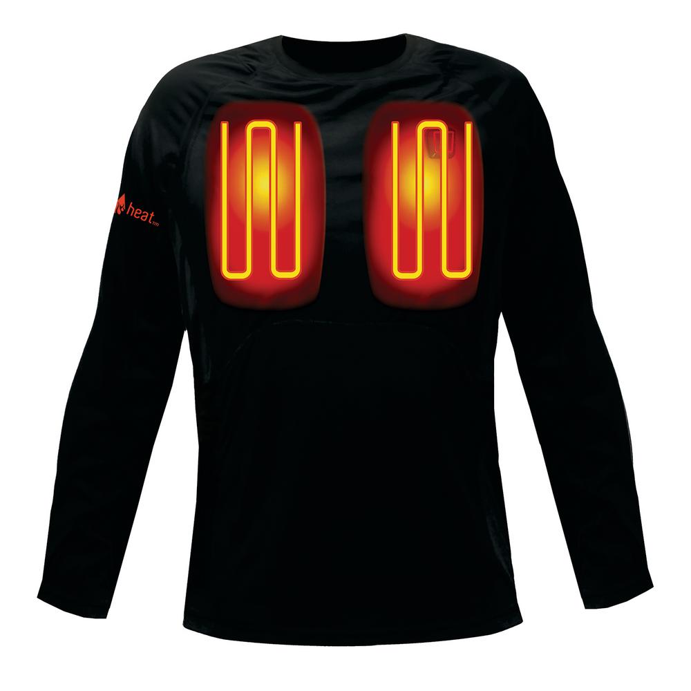 mens heated long sleeve shirt