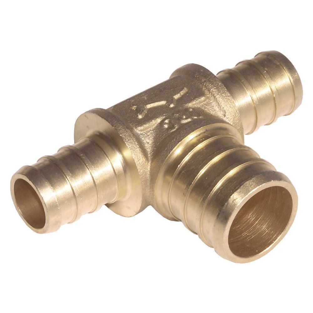 3/4 in. Brass PEX Barb x Female Copper Sweat Adapter-UC606LFA ...