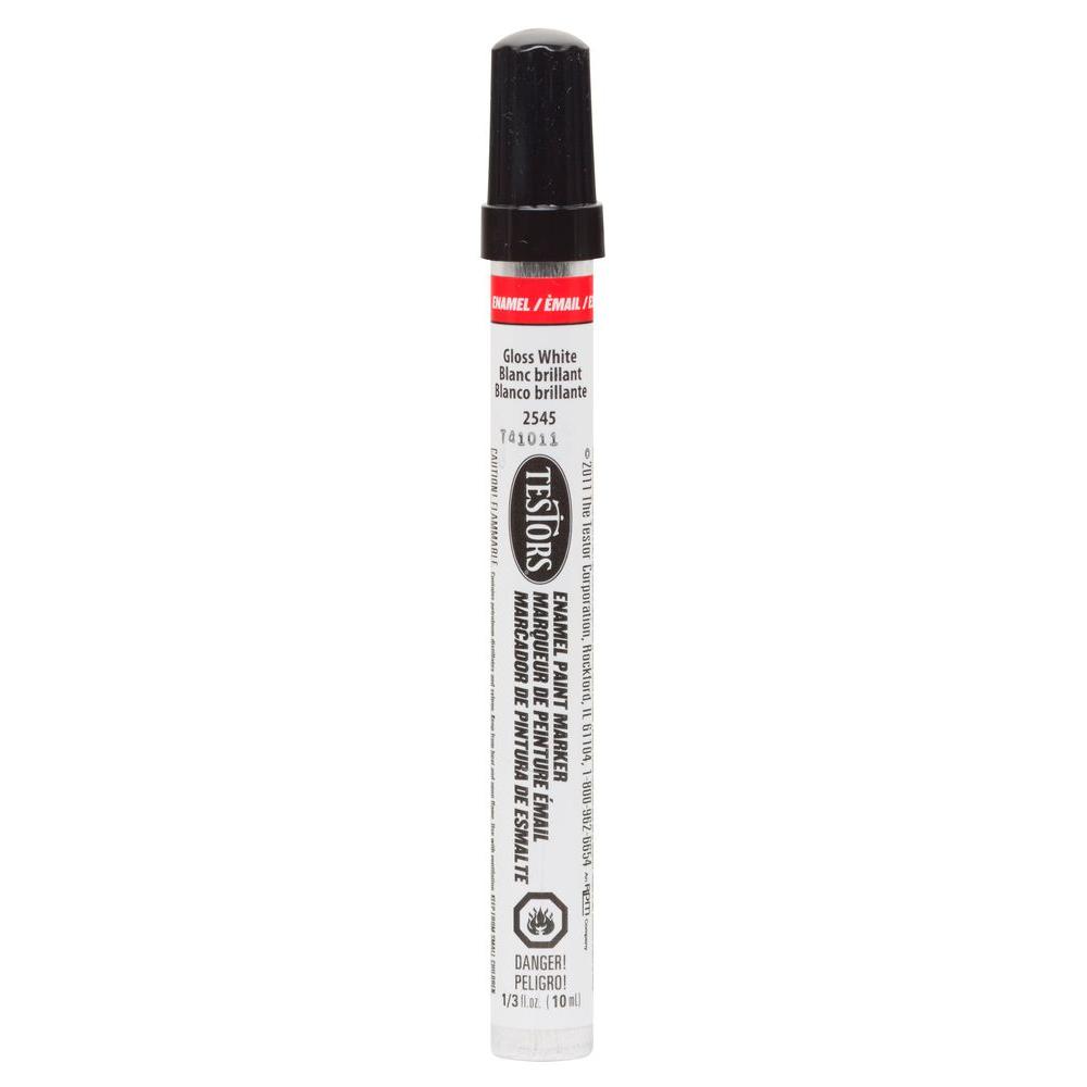 Paint Pens Markers Craft Art Supplies The Home Depot Gloss White Enamel Paint Marker 6 Pack
