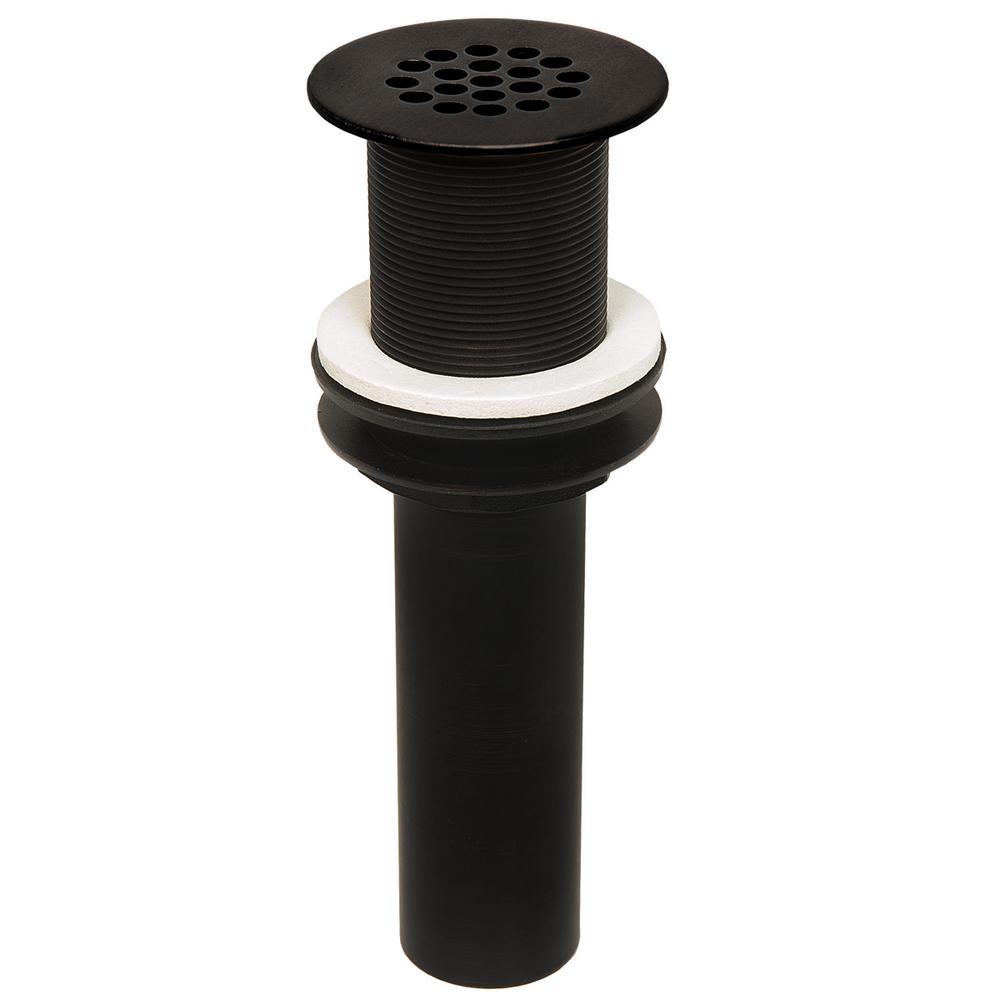 11/2 in. Bathroom Vanity Sink Grid Drain Without Overflow in Oil Rubbed BronzeSTDORB The