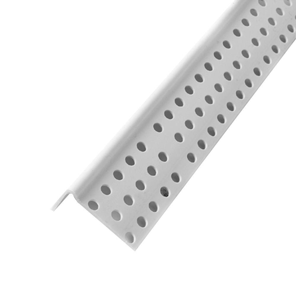 ClarkDietrich 10 ft. PVC LMould Corner Bead12VINL10H The Home Depot