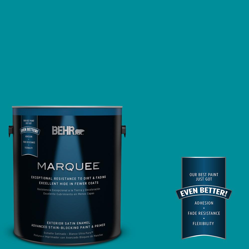 BEHR MARQUEE 1gal. P4706 Bella Vista Satin Enamel