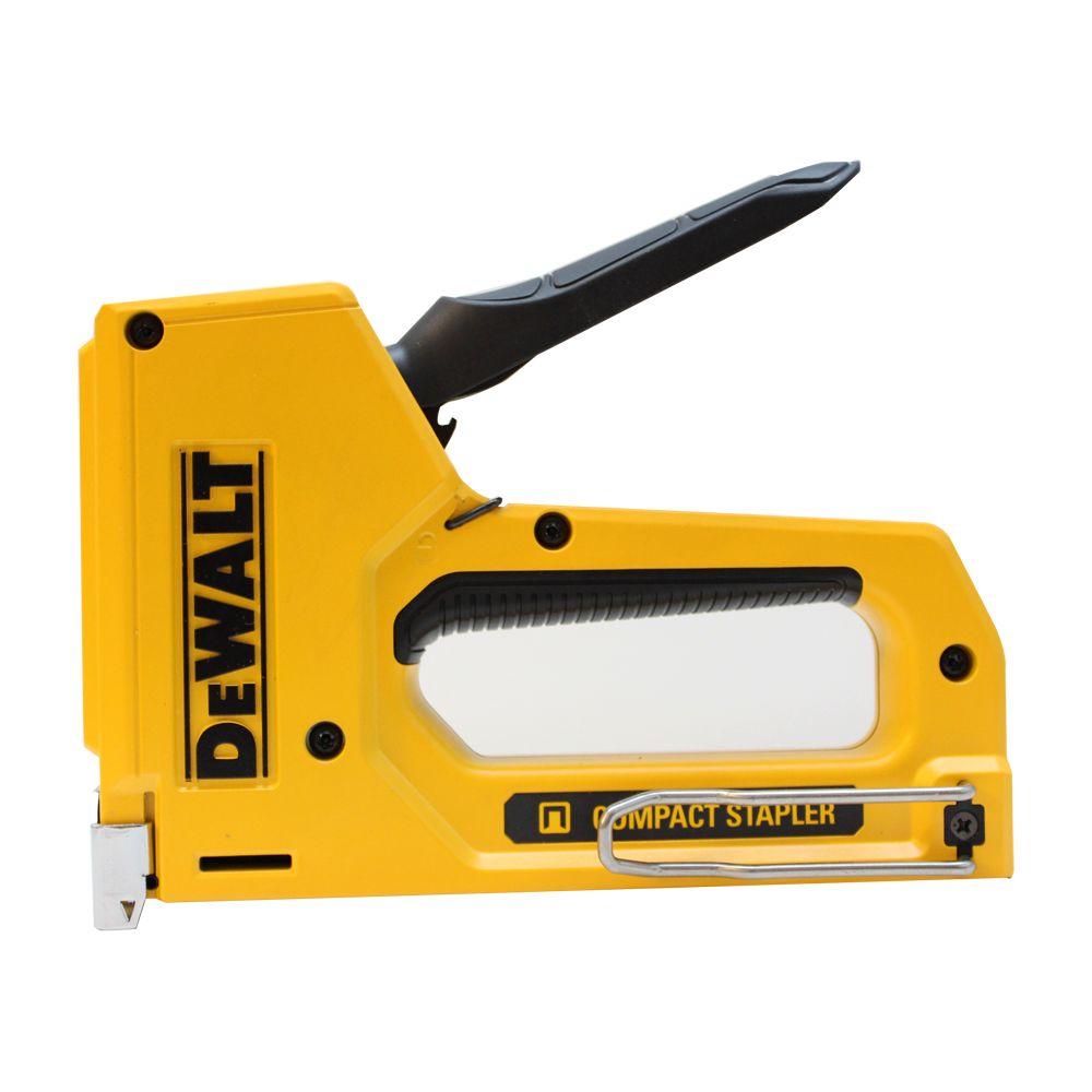 DEWALT Heavy-Duty Compact Staple Gun-DWHTTR130LH - The Home Depot