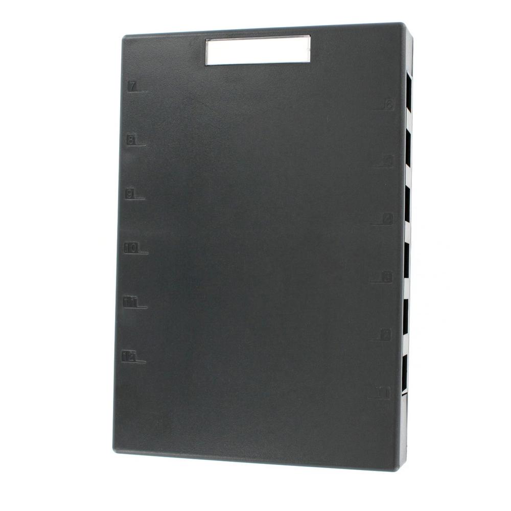 Leviton 41089-12W QuickPort Surface Mount Housing 12-Port White